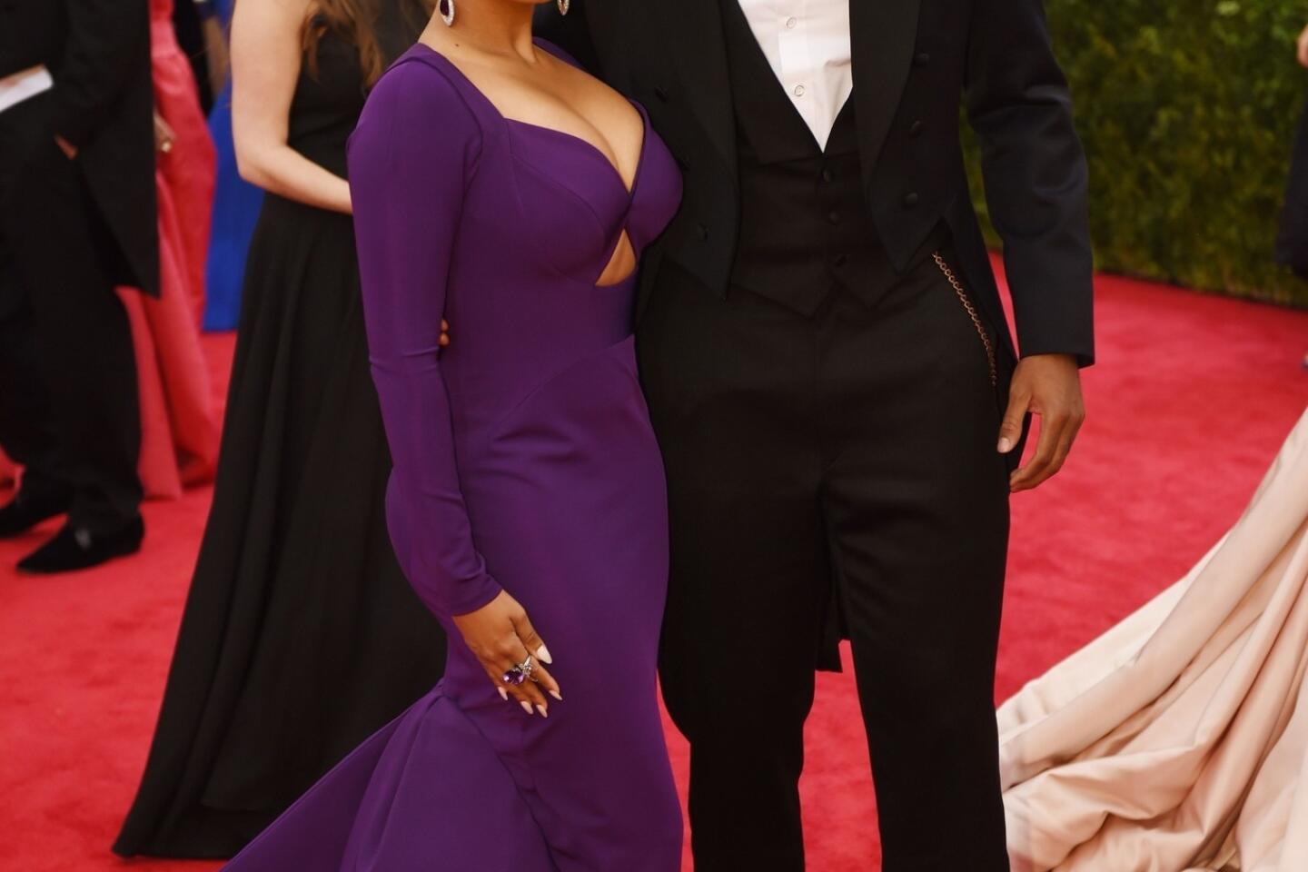 2014 Met Ball couples | LaLa and Carmelo Anthony