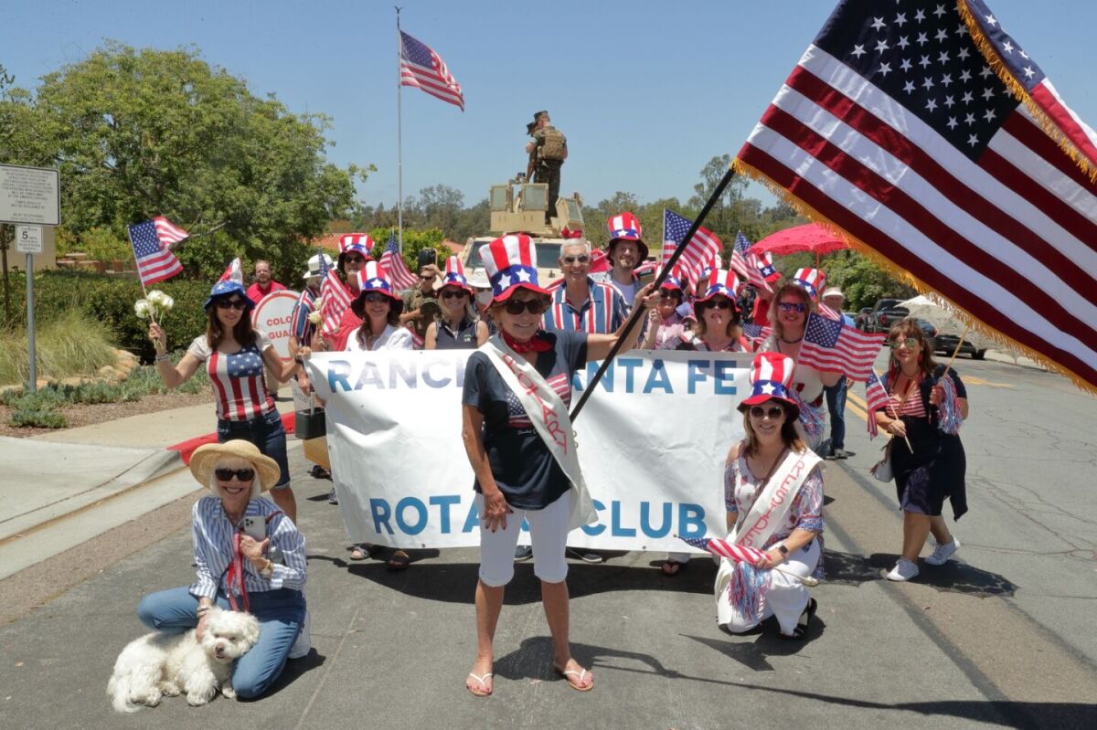 The Fourth of July parade.