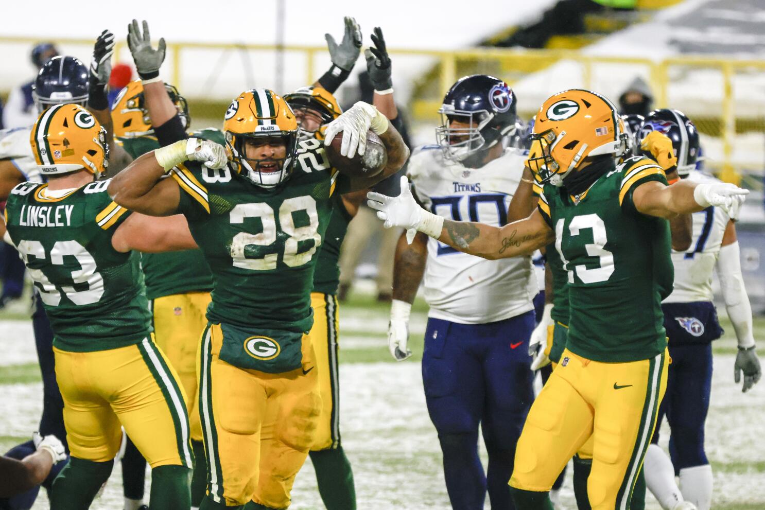 Green Bay Packers - AJ Dillon: Cold-weather running back