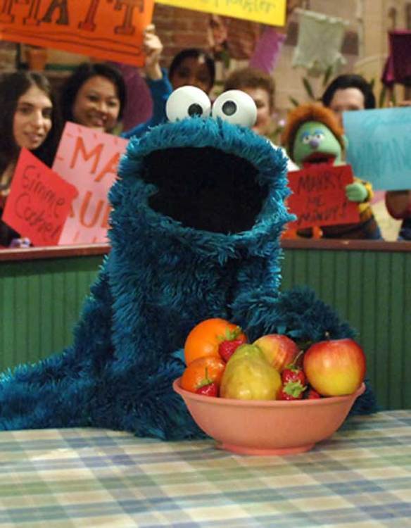 Cookie Monster -- "Sesame Street"