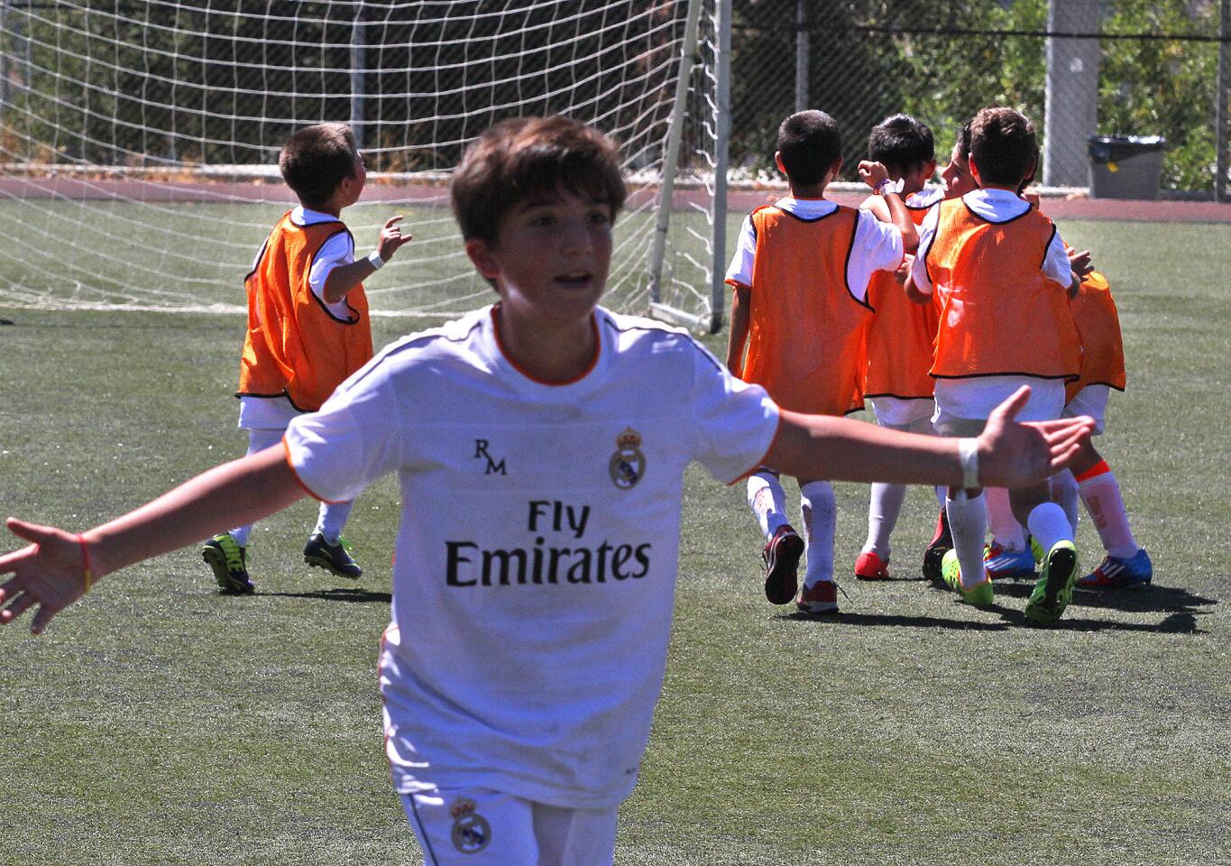 Photo Gallery: Real Madrid soccer camp at Glendale Sports Complex