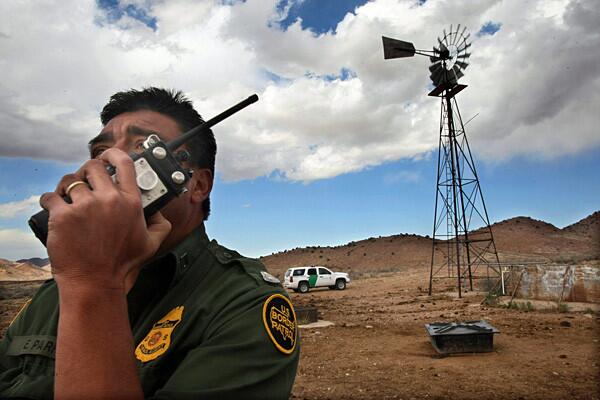 Border Patrol Agent Eddie Parra
