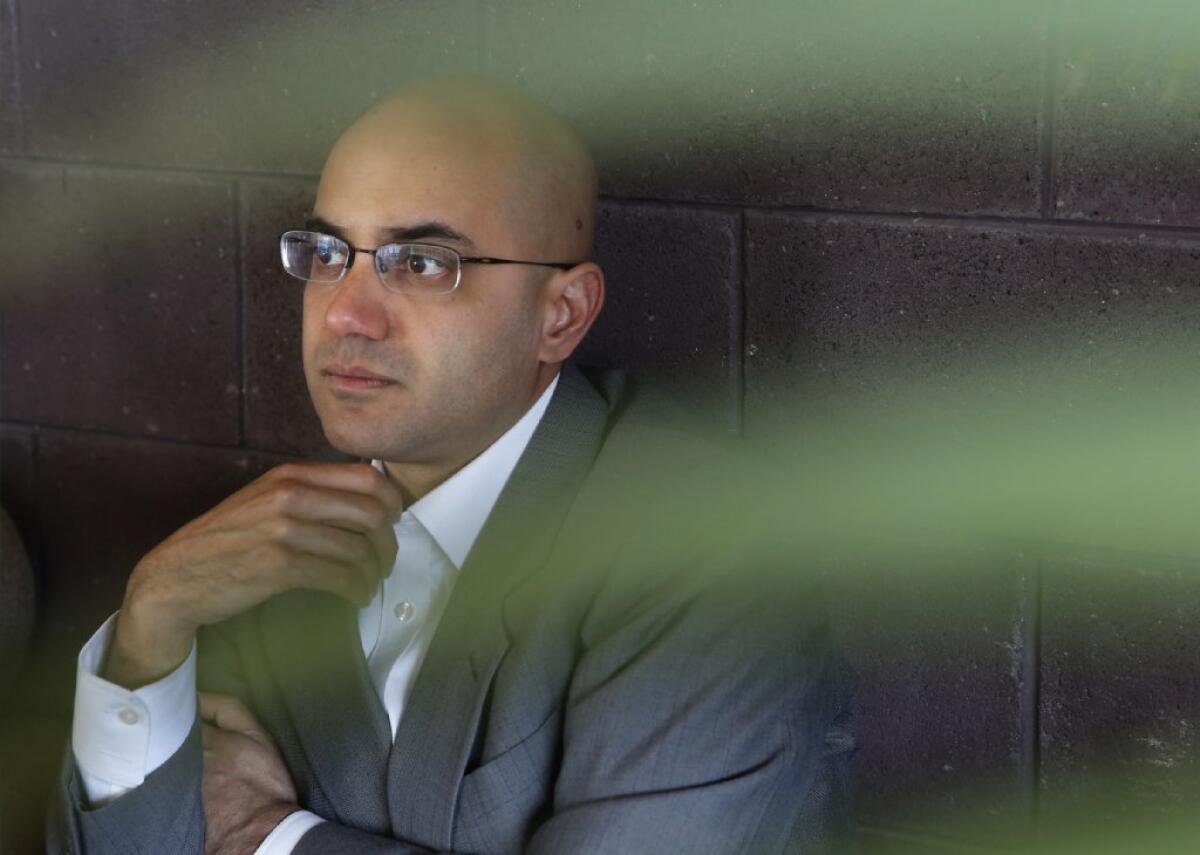 Playwright Ayad Akhtar is seen in a 2014 photo. The Mark Taper Forum's 2016 season includes Akhtar's play "Disgraced," which won the 2013 Pulitzer Prize for drama.
