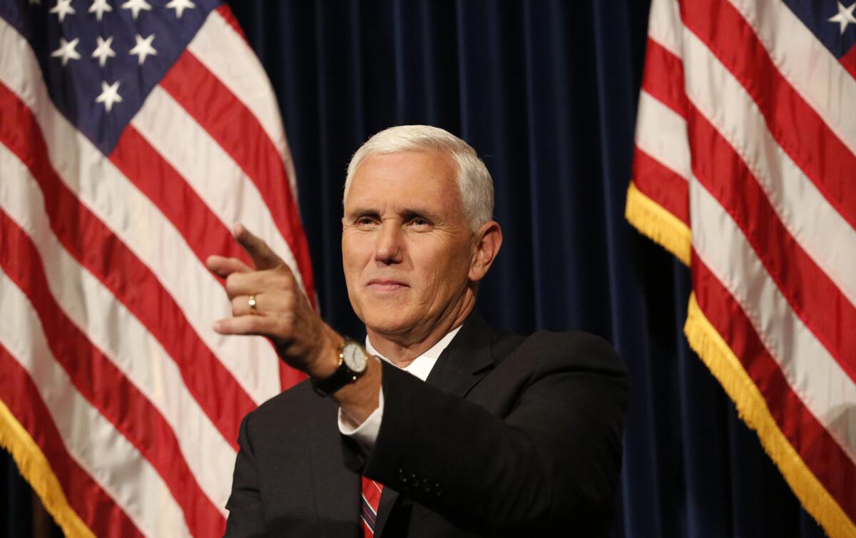 Vice President-elect Mike Pence is not weighing in on whether Donald Trump has confidence in the FBI's director. “You’d have to ask the president-elect," he said in a TV interview.