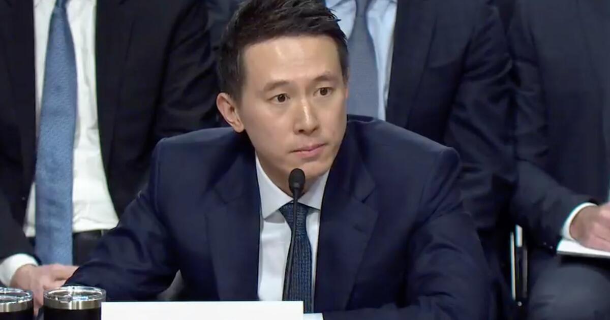 Hiltzik: The TikTok frenzy in Congress Hiltzik: The TikTok frenzy in Congress