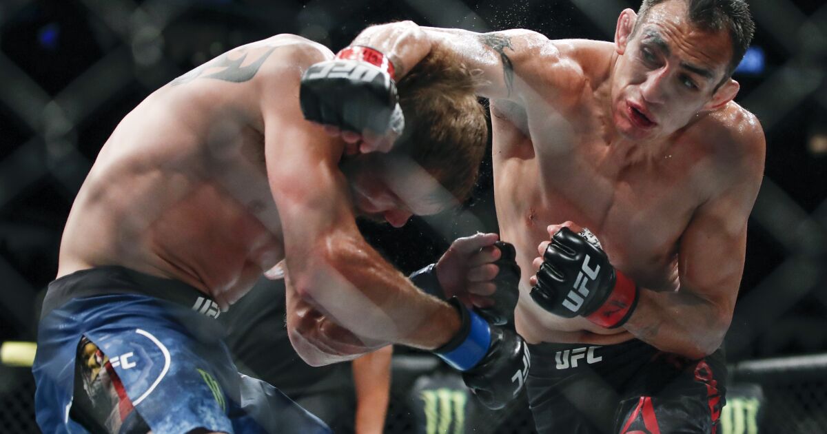 Tony Ferguson arrested on suspicion of DUI after crash