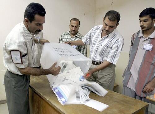 Iraqi Referendum Votes Counted