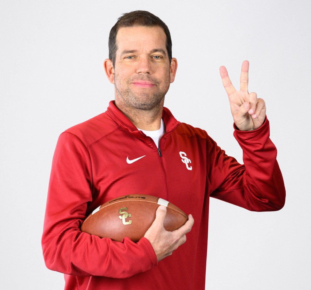 USC inside wide receivers coach Dave Nichol.