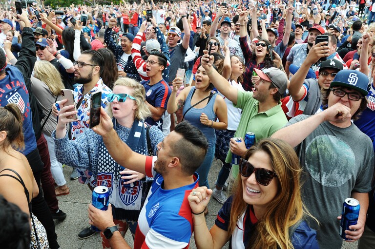 SPOTTED 7.7.19 Women's World Cup Final Watch Party  Pacific San Diego