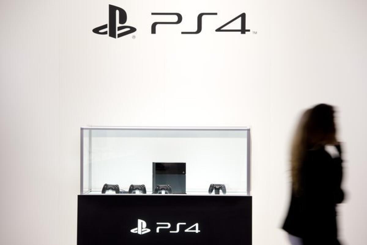 Sony is scheduled to release the PlayStation 4 game console later this year.