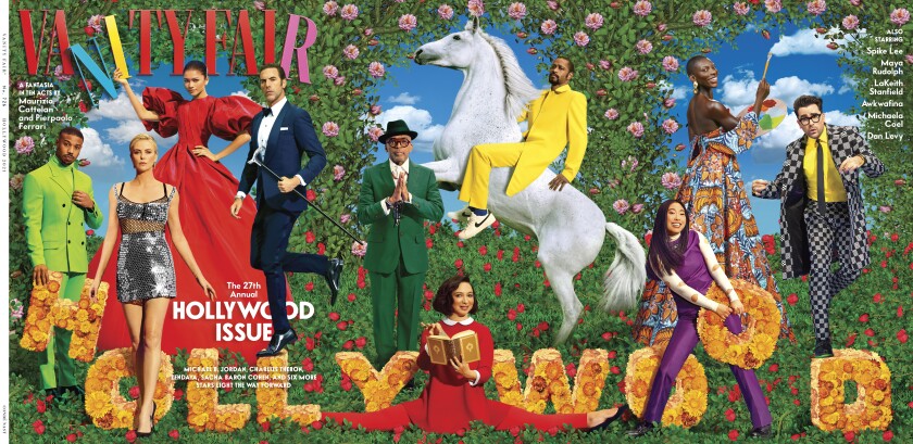 Vanity Fair Hollywood Issue Under Fire For Excluding Latinos Los Angeles Times Vanity Fair Issues 2022