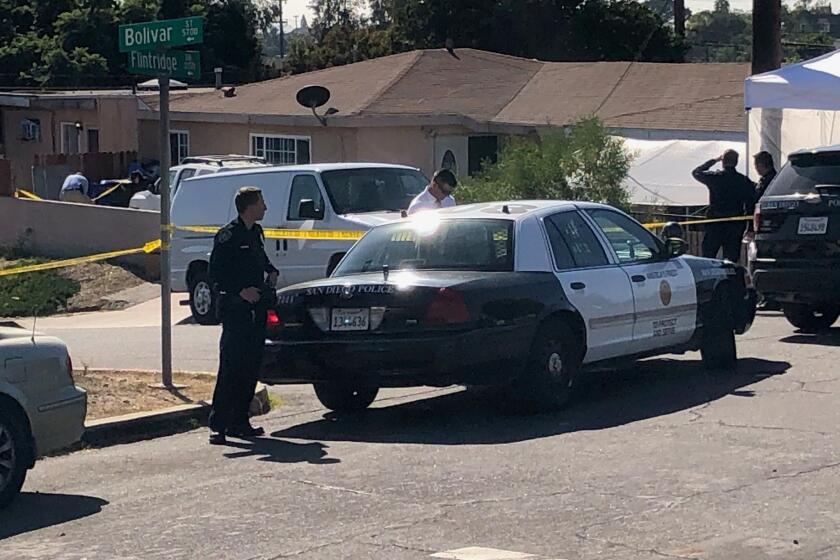 San Diego police are investigating a shooting that killed five members of a family and wounded one more in Paradise Hills on Saturday.