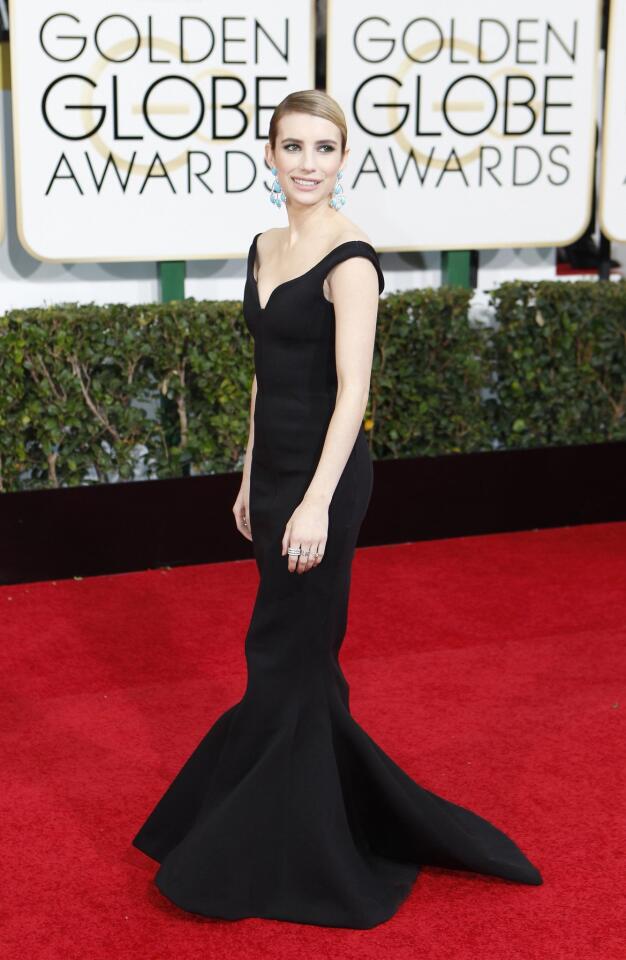 Golden Globes 2014 red carpet trend: Anything but basic black