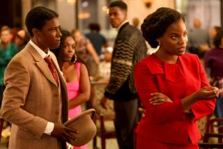 TL Thompson, left, Khailah Johnson, Derrick A. King and Brittany Adebumola in "4400" on The CW.