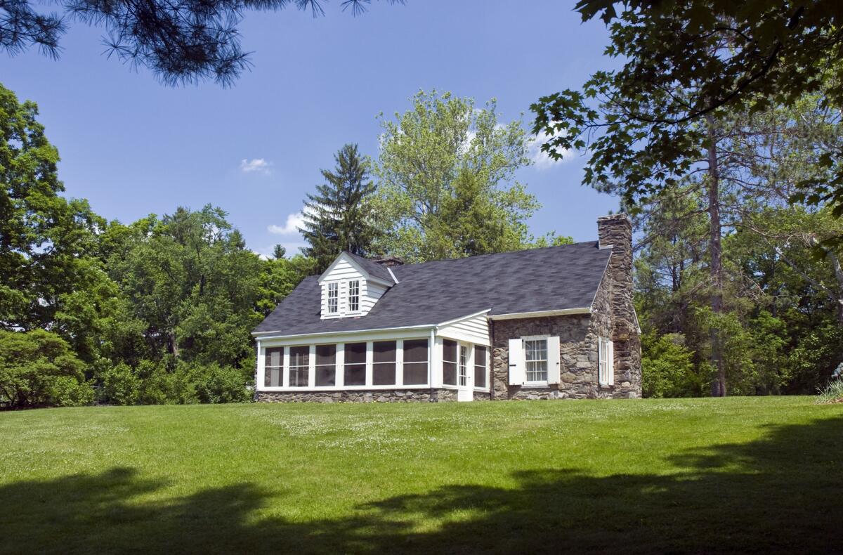 The stone cottage at Val-Kill, now the Eleanor Roosevelt National Historic Site, was the only home First Lady Eleanor Roosevelt owned.