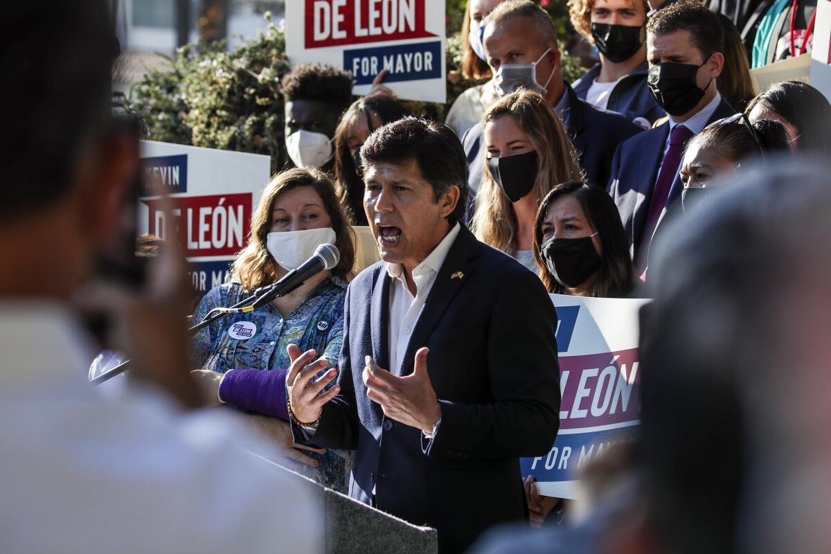 Kevin de León, concejal de la ciudad de Los Ángeles