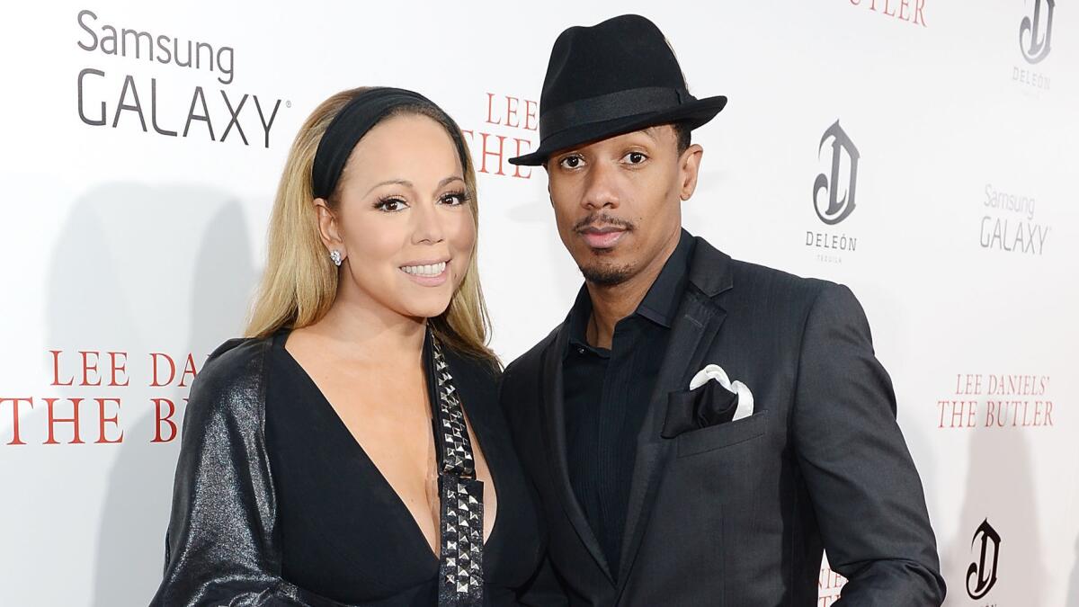 Mariah Carey and husband Nick Cannon are living apart.