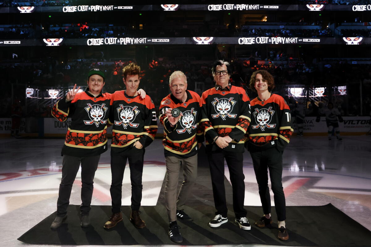 Offspring Female Members How Anaheim Ducks and the Offspring combine hockey and punk rock - Los ...