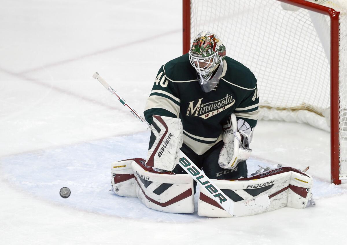 The Wild have been on a roll with goalie Devan Dubnyk in net starting 34 consecutive games.