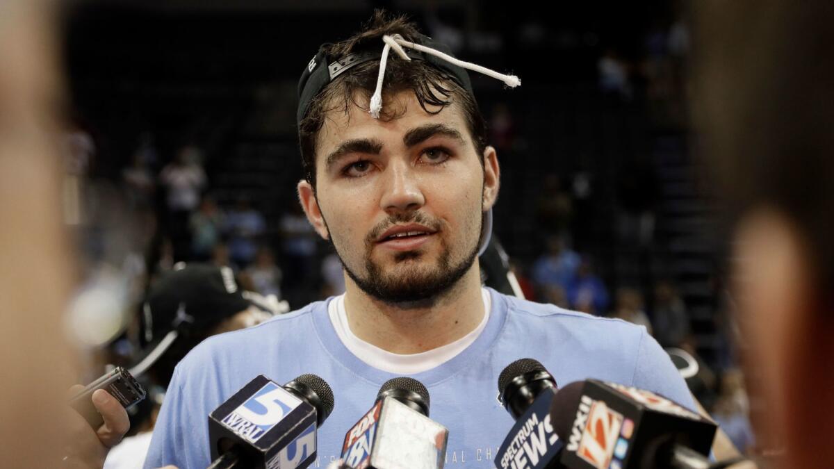 North Carolina forward Luke Maye was an unexpected hero after making the shot that sent the Tar Heels to the Final Four.