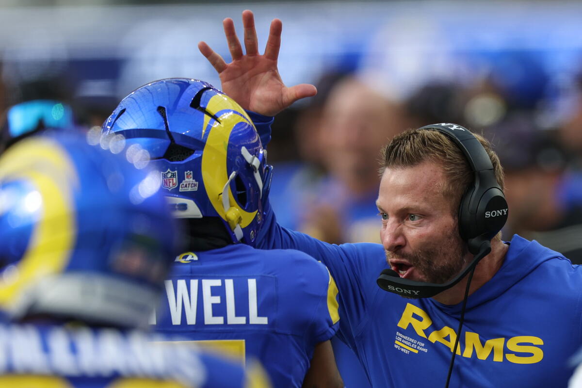 Couch Rams How L.A. Rams are preparing for their London game against Jaguars - Los ...