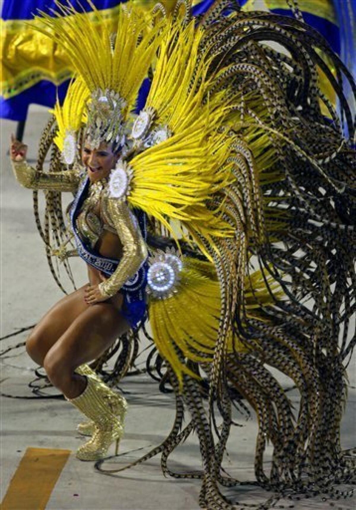 Woman in miniskirt scandal turns Rio Carnival star - The San Diego  Union-Tribune