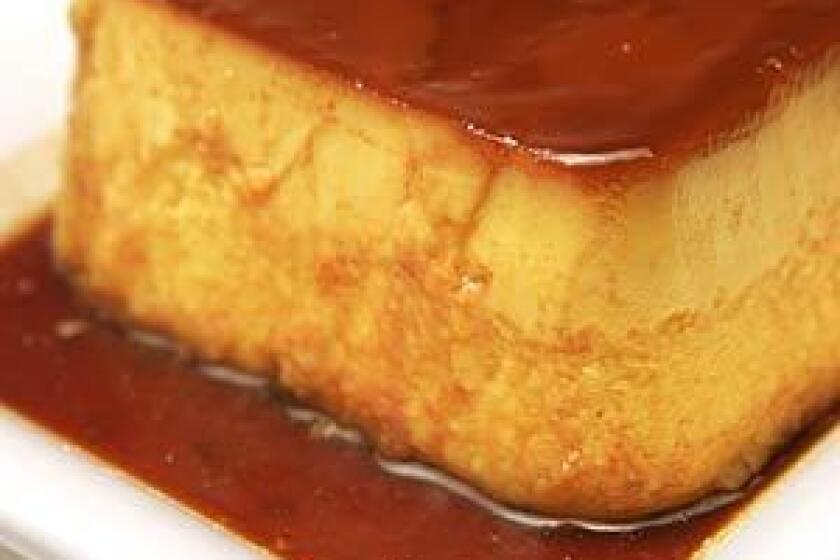 Try something different for Thanksgiving dessert: a creme caramel made with Kabocha squash.