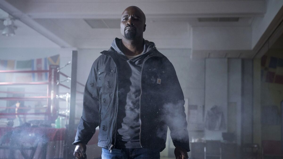 Mike Colter in a scene from "Marvel's Luke Cage,"which returned for Season 2 in June.