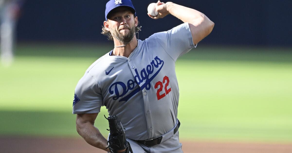 Clayton Kershaw tiene problemas, Padres barren a Dodgers y cierran brecha en la División Oeste de la Liga Nacional