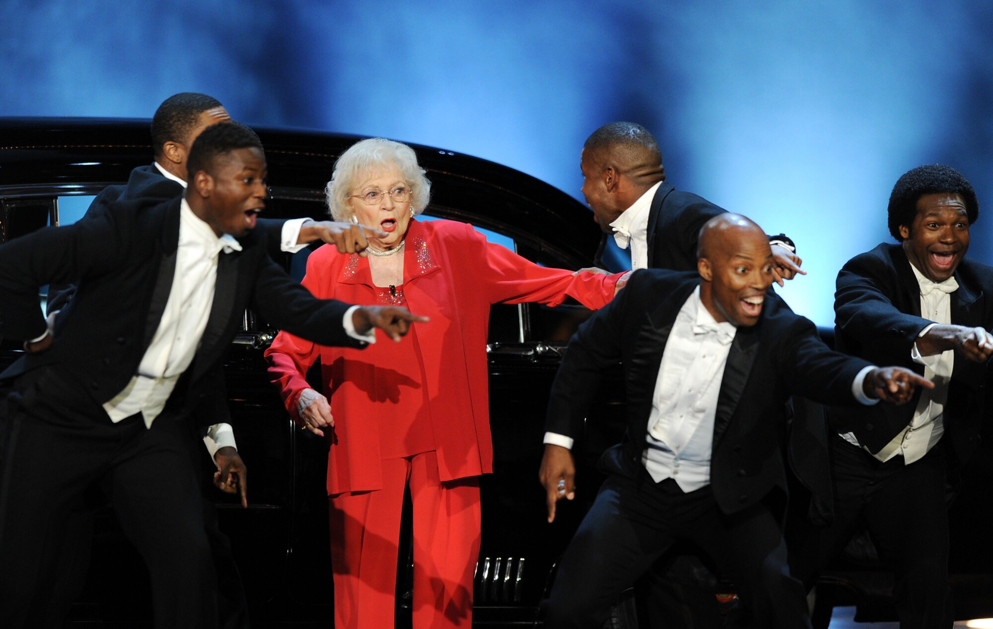 Actress Betty White performs onstage at 39th AFI Life Achievement Award