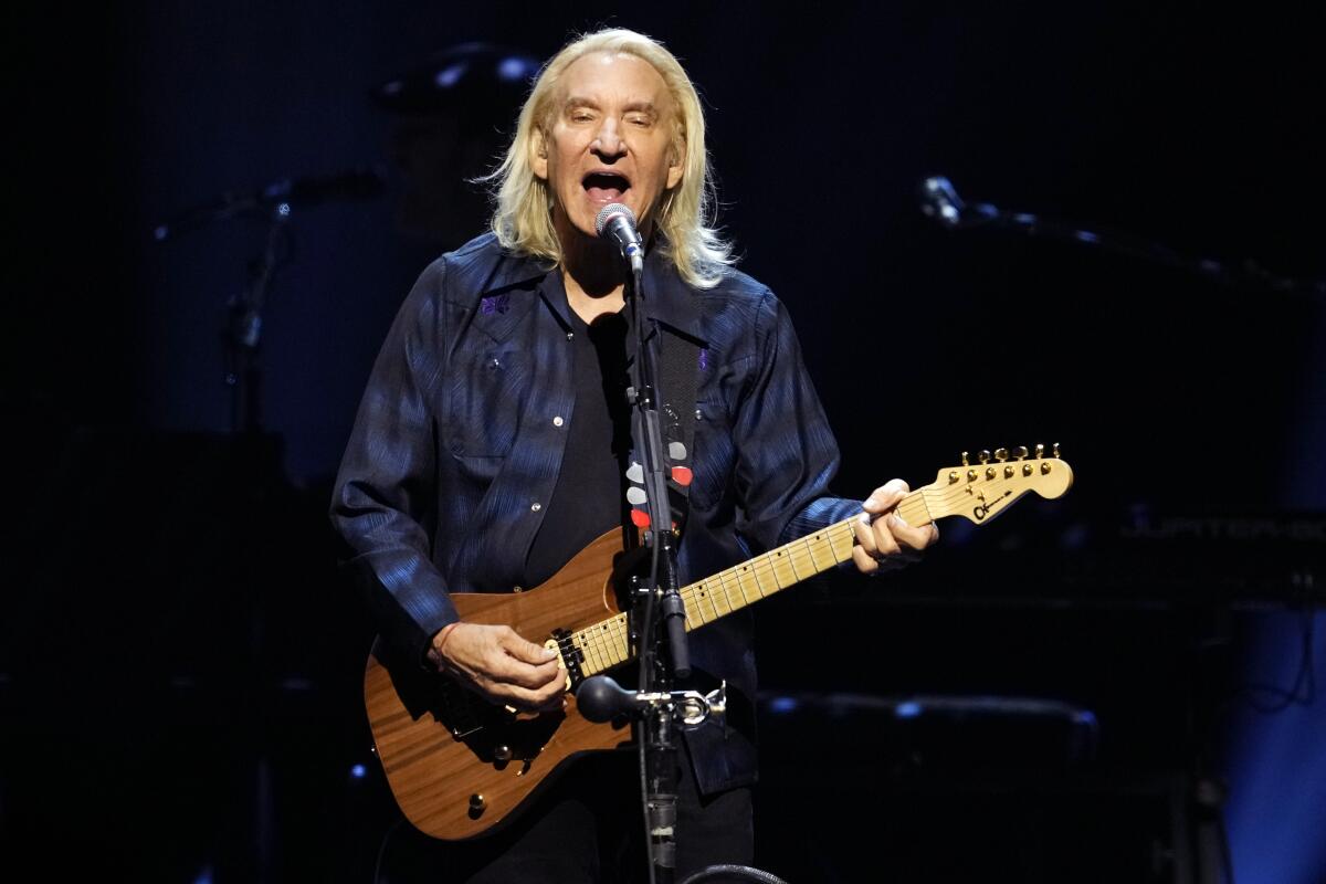 Joe Walsh  Sept. 7, 2023, at Madison Square Garden in New York.