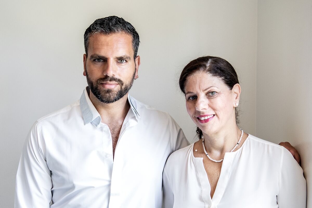 Fouad Georges and Lina Georges, the mother-son team behind Mama Lina Cooks.