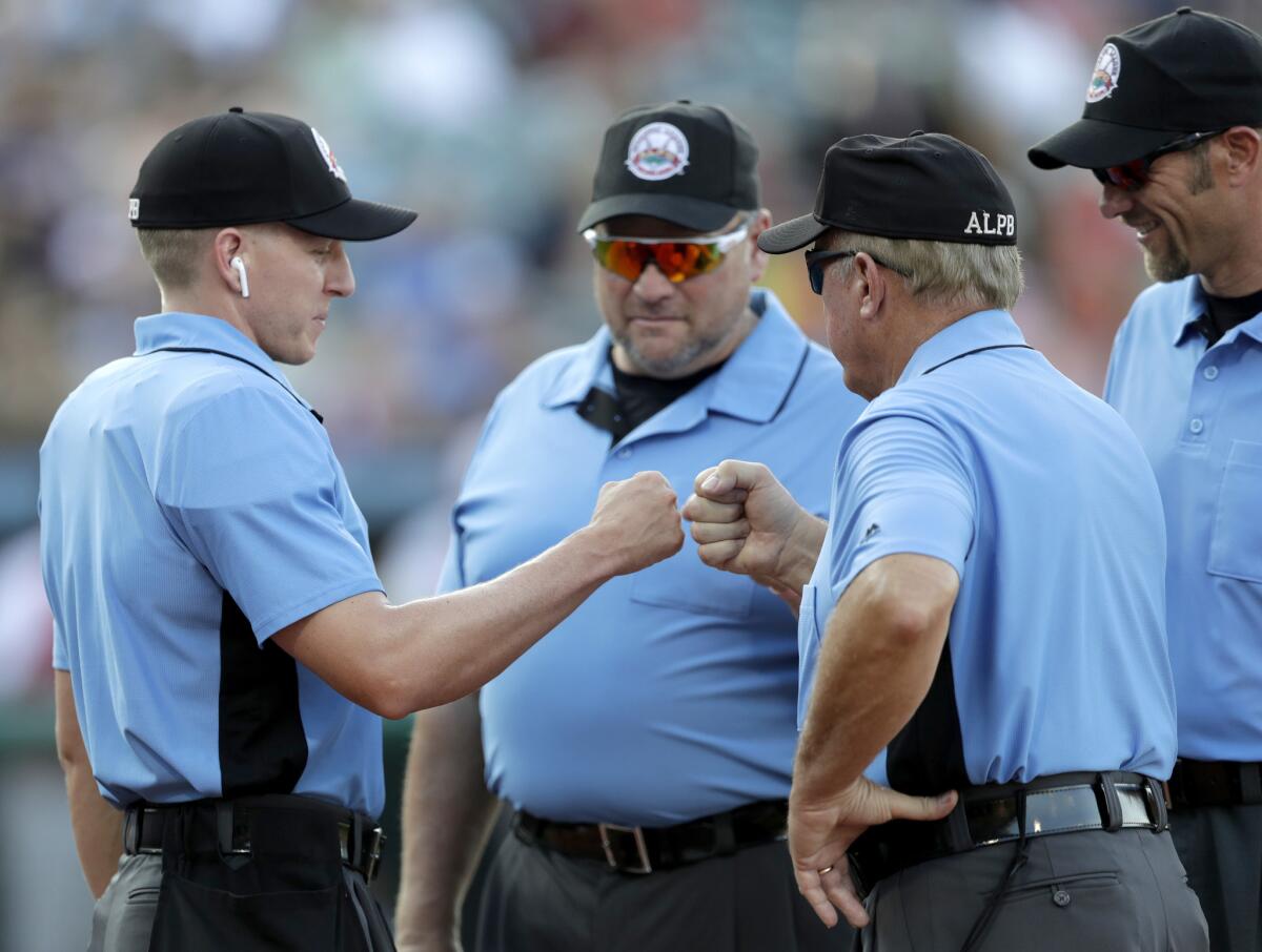 Robot umpires' make independent league baseball debut