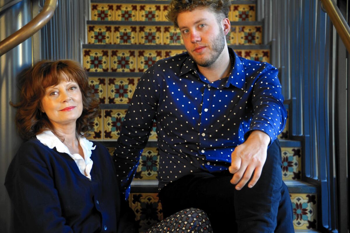 Susan Sarandon and her son Jack Henry Robbins have produced and directed a series of documentaries on the homeless titled "Storied Streets."