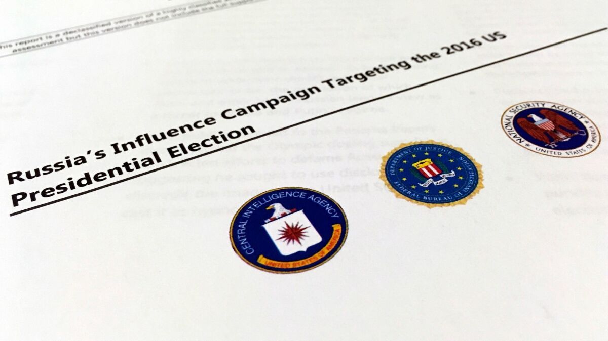 The declassified version of the Intelligence Community Assessment on Russia's efforts to interfere with the U.S. political process.