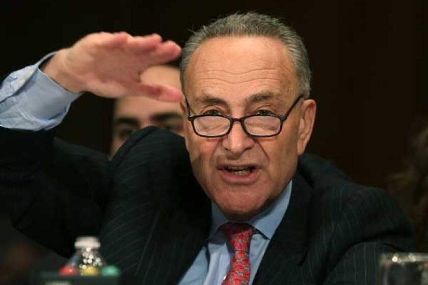 Sen. Charles E. Schumer (D-N.Y.) will be a guest on "Fox News Sunday With Chris Wallace"