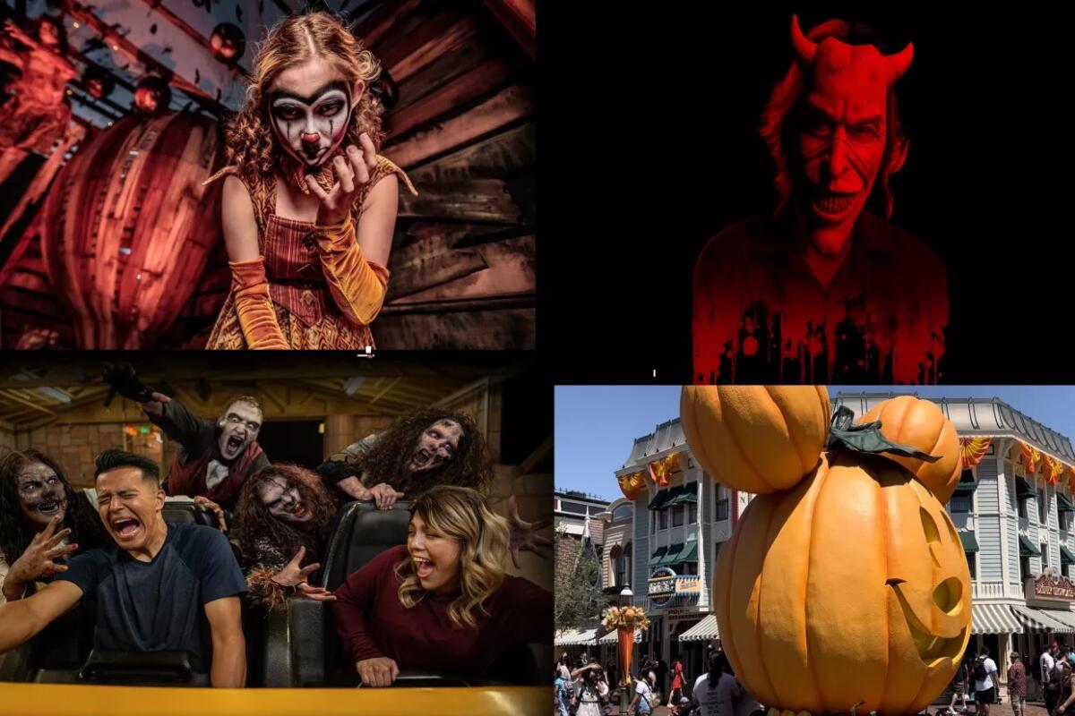 Los parques de atracciones de Los Ángeles ya tienen sus propuestas para la temporada de Halloween.