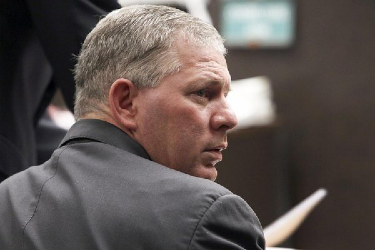 Lenny Dykstra in court earlier this year.