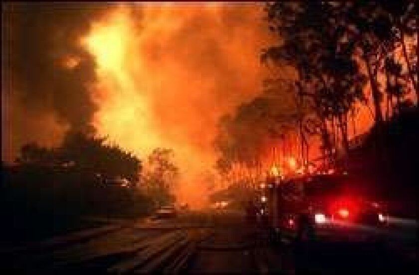 Firestorm 03 The Story Of A Catastrophe The San Diego Union Tribune