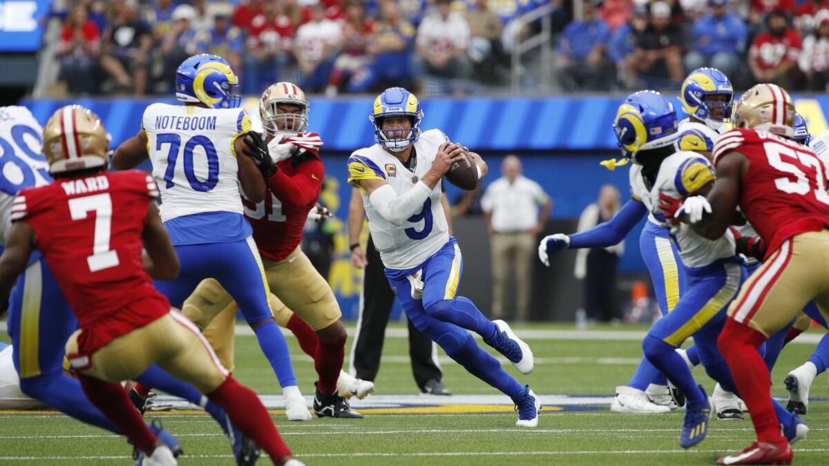 The Latest: 49ers, Rams tied at 20 late