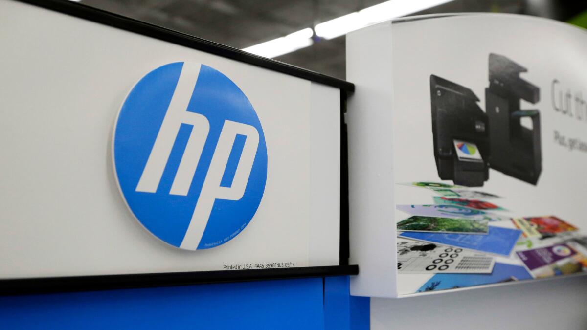 HP has been grappling with shrinking demand for PCs and printers.