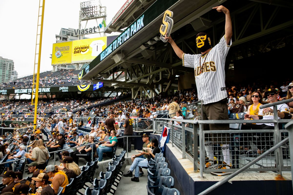 It will cost more in 2022 for fans such as Mercury Hornbeek, who goes by "Padre Libre," to watch Padres play at Petco Park.