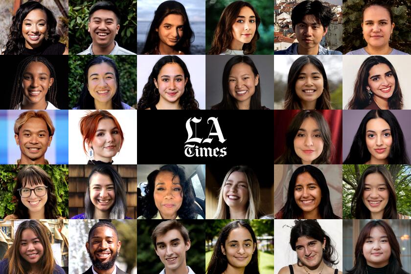 Los Angeles Times Class of 2023 summer interns