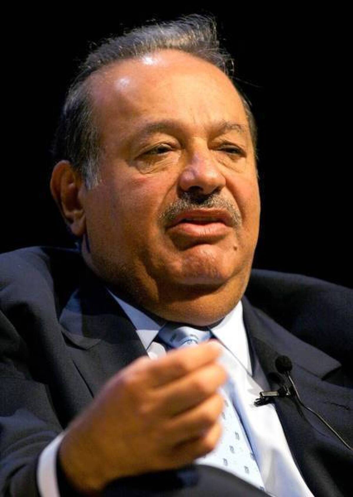 Telmex, owned by Carlos Slim, pictured in 2005, provides about 80% of fixed telephone lines in Mexico.