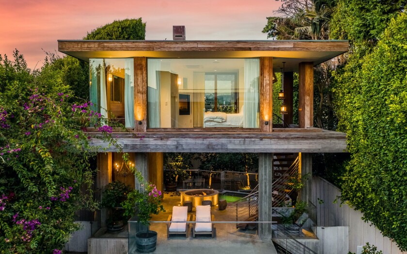 Pamela Anderson's Malibu home