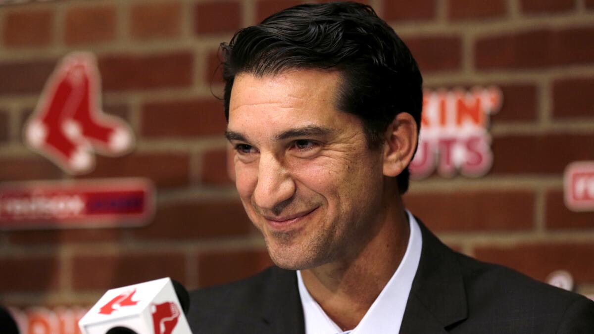 Mike Hazen has been in the Red Sox's front office for the last five seasons.