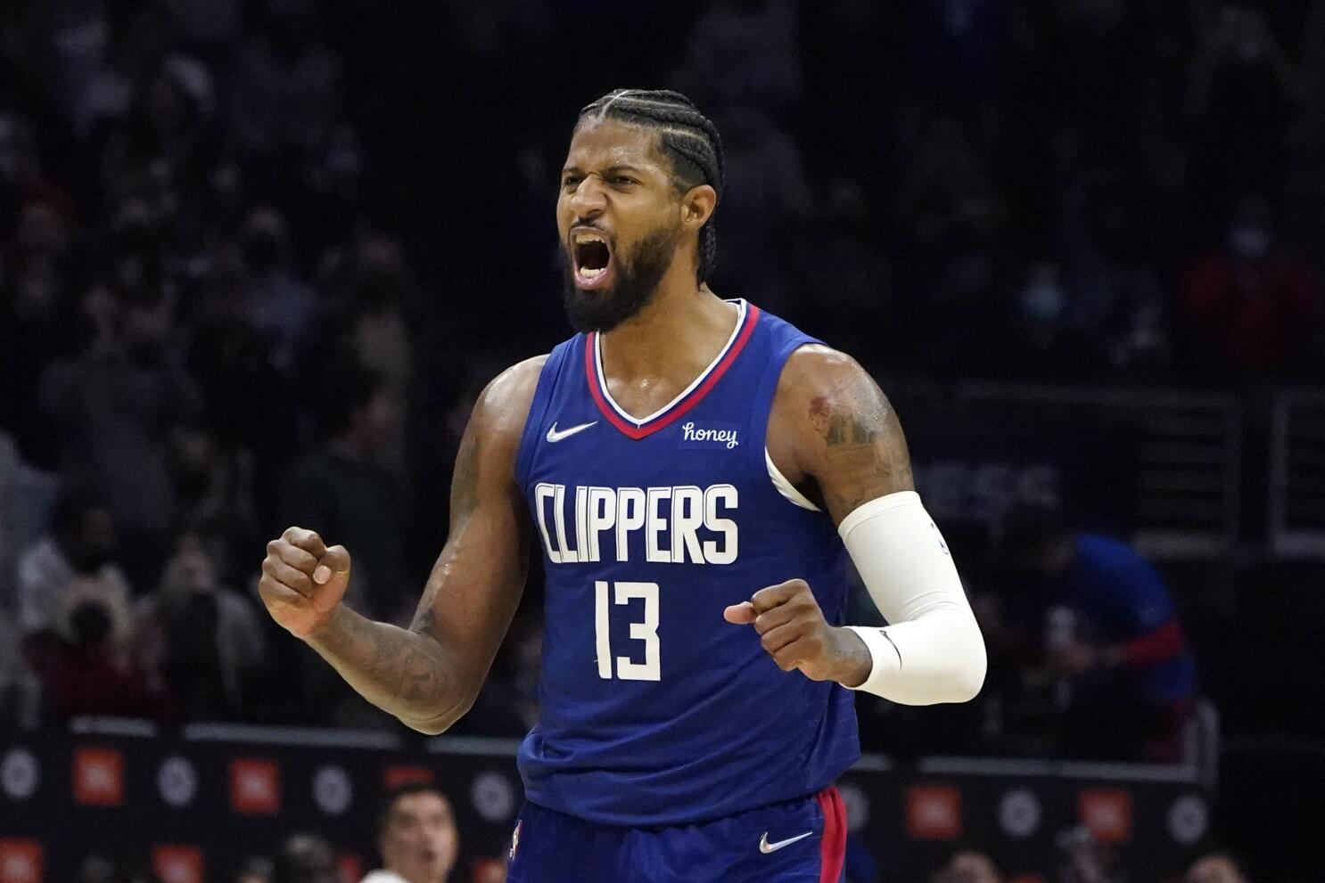 George leaves with injury as Clippers lose to Thunder