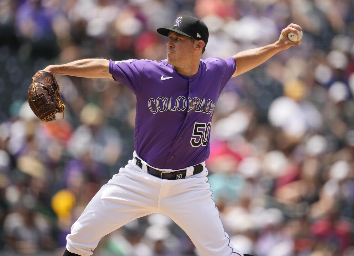 Throwing it back for Denver Bears night - Colorado Rockies