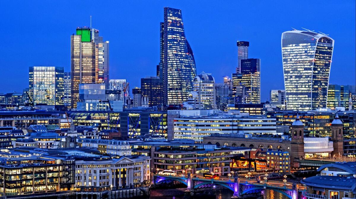 The skyline of London, to which tickets are as low as $460 on Air New Zealand.
