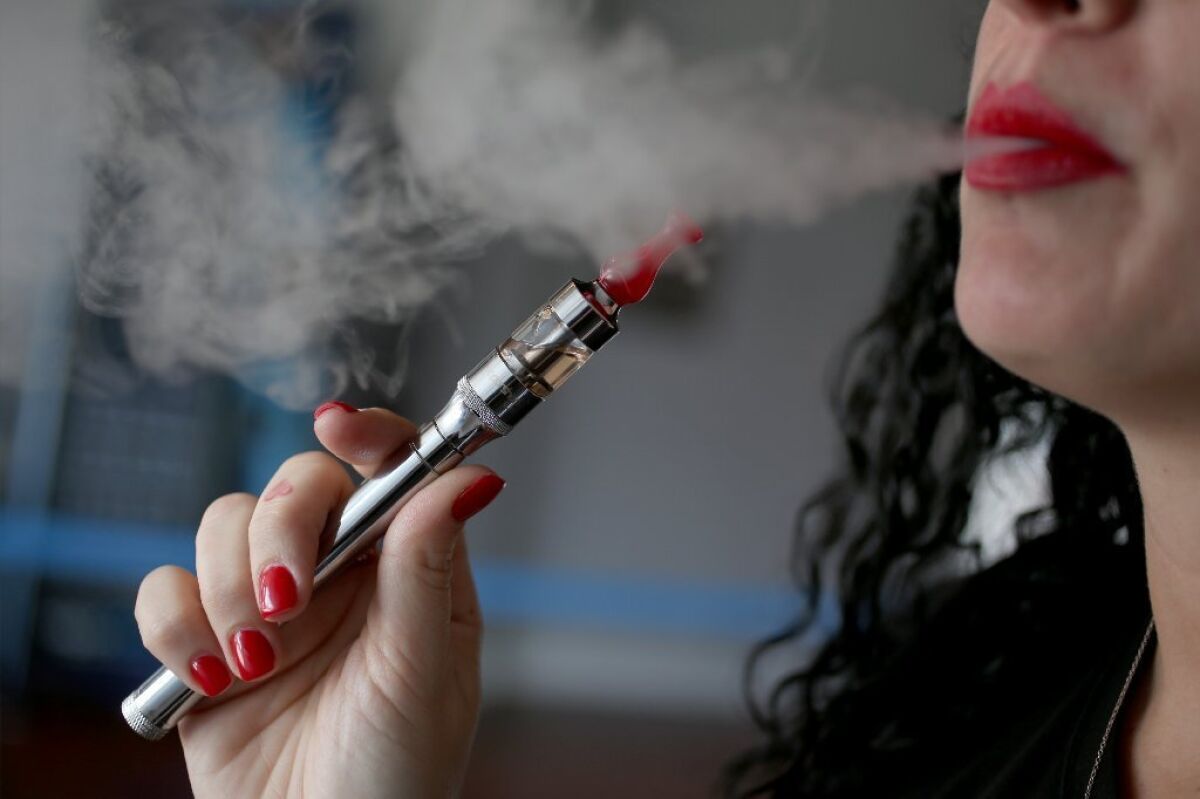 New research on electronic cigarettes finds that when used on a high-voltage setting, they can produce more formaldehyde than traditional cigarettes.